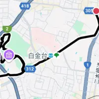 目黒駅 - 国立科学博物館附属 自然教育園 - 白金高輪...